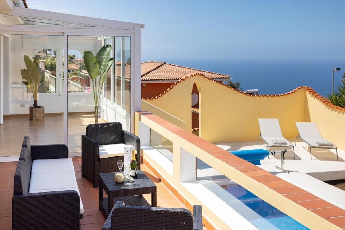 Eden Rentals Villa La Paz Ocean Views Heated Private Pool Sauzal Exterior photo